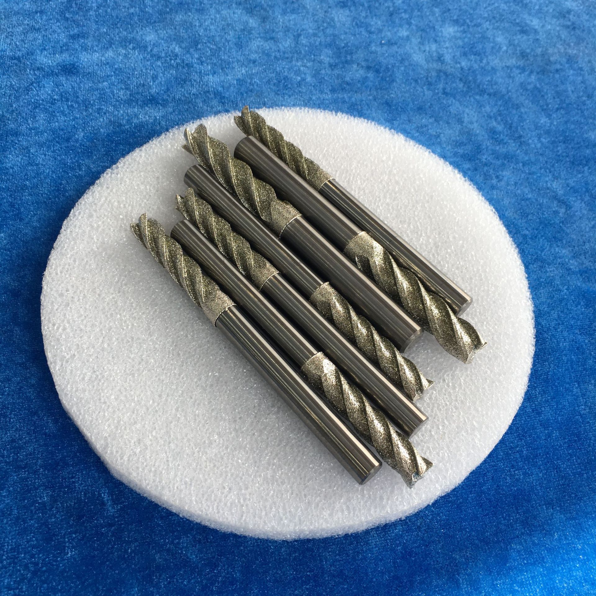 金刚石麻花钻 电镀工艺旋转锉刀生产 磨碳化钨转用钻头