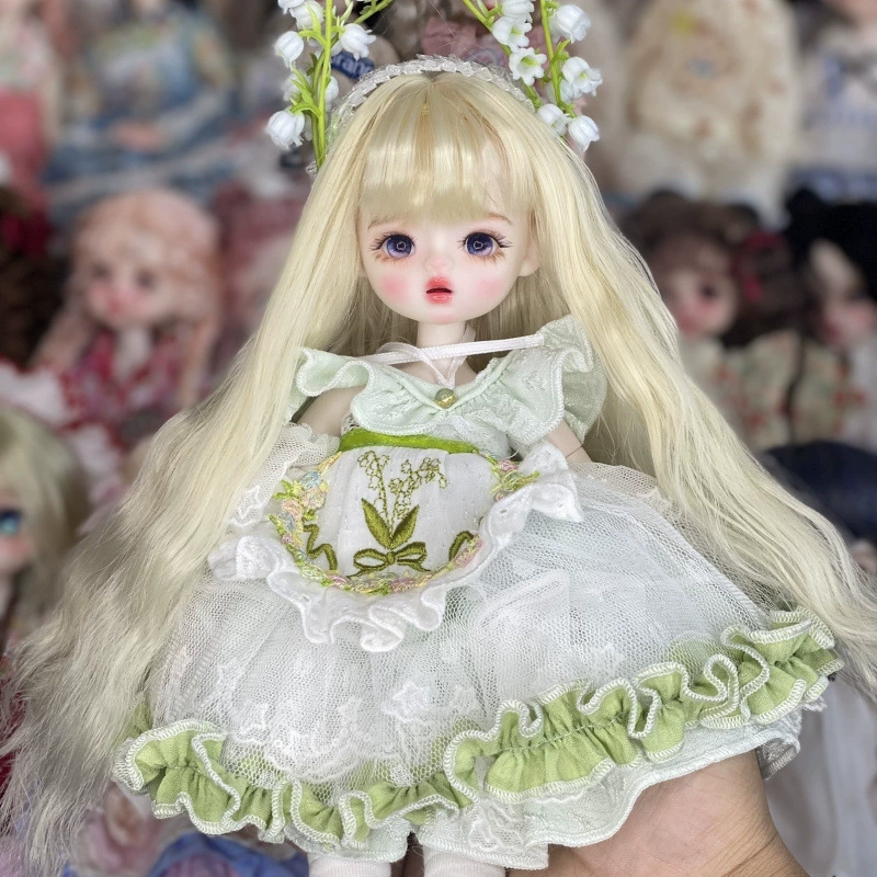 6 точек Домашний BJD30 см сустав mjd кукла Макияж кукла 3D реальный глаз девочка игрушка наряд кукла