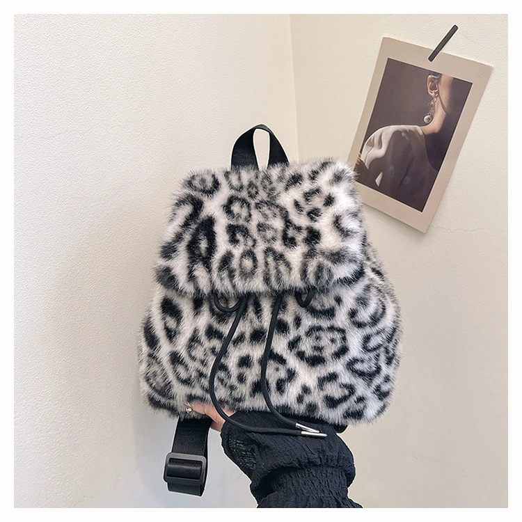 Trend backpack, universal handheld fashionable bag, high-end