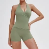 3109 vest + 8519 shorts - light military green