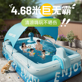 Swimming Pool Thickened Large Indoor Outdoor One-Click Inflatable Swimming Pool Adult Children Family Swimming Pool Wholesale