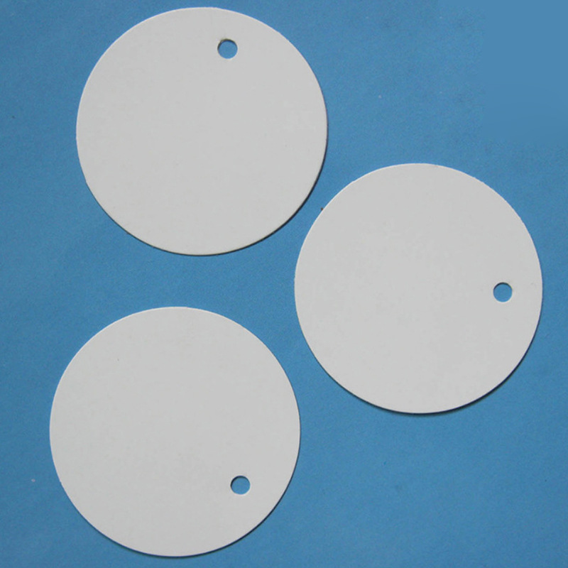 圆形牛皮纸吊牌制定服装白卡纸长方形现货吊卡空白标签挂牌制定