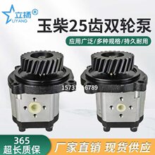 25单联泵双联泵液压齿轮泵小麦和玉米联合收割机大型农用配件