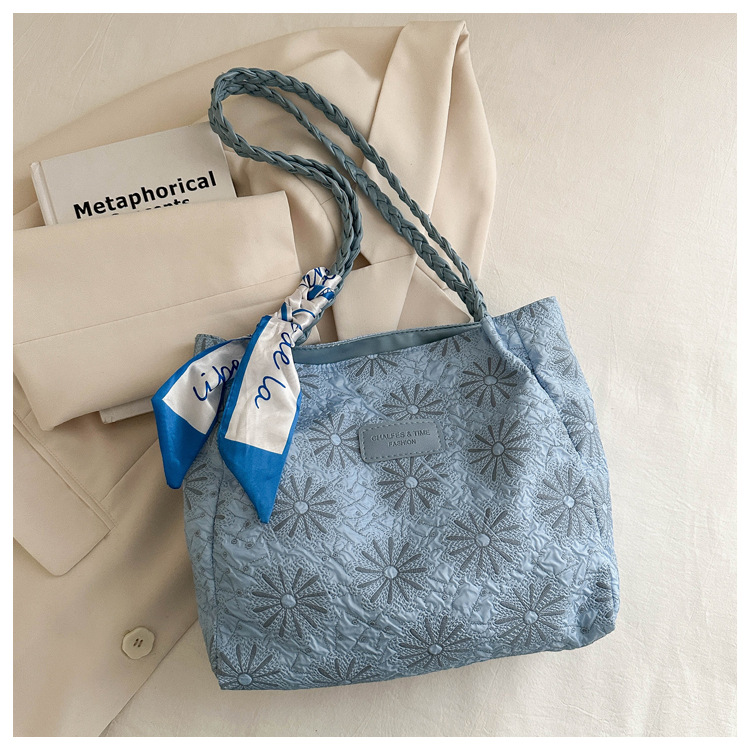 Bolso de gran capacidad, bolso de verano 2025, femenino, nicho para trabajar, estudiantes universitarios, textura de clase, bolso de viaje