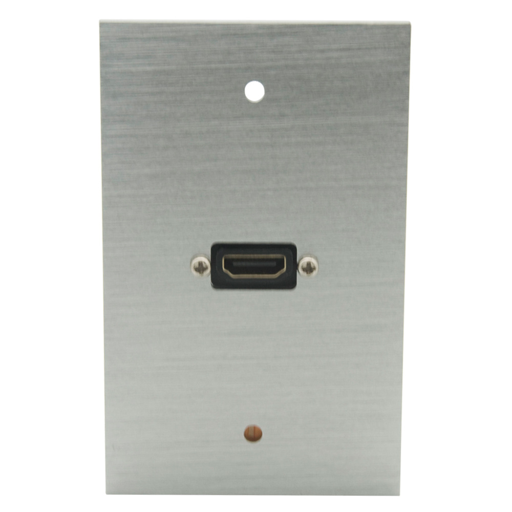 美式 铝合金 单口HDMI 母对母 直插型面板