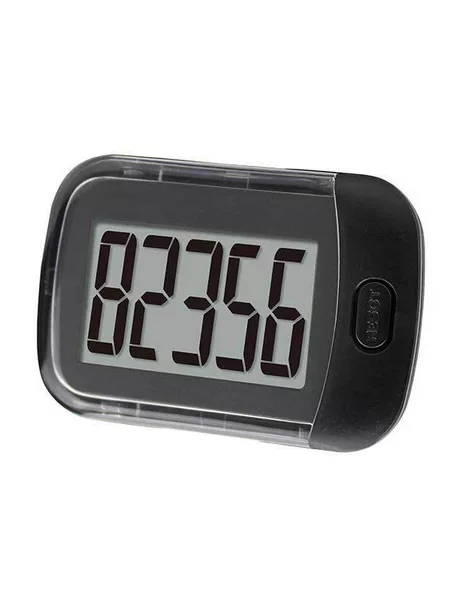 Cross Mirror Pedometer 3D Step Counter Large Screen Pedometer Fitness Running Counter Elderly Step Counter