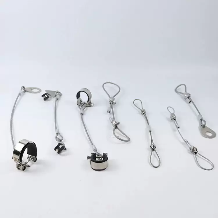 防甩链 防甩绳 油管防甩绳 油管防甩链 油管防爆链免拆 液压油管