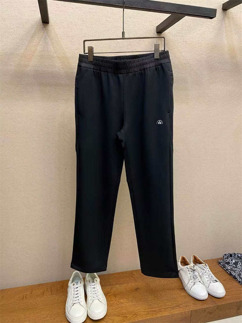 2025 New Mc Monk Style Quality Sweatpants High Quality Men's Casual Pants High Luxury European and American Versatile Pants