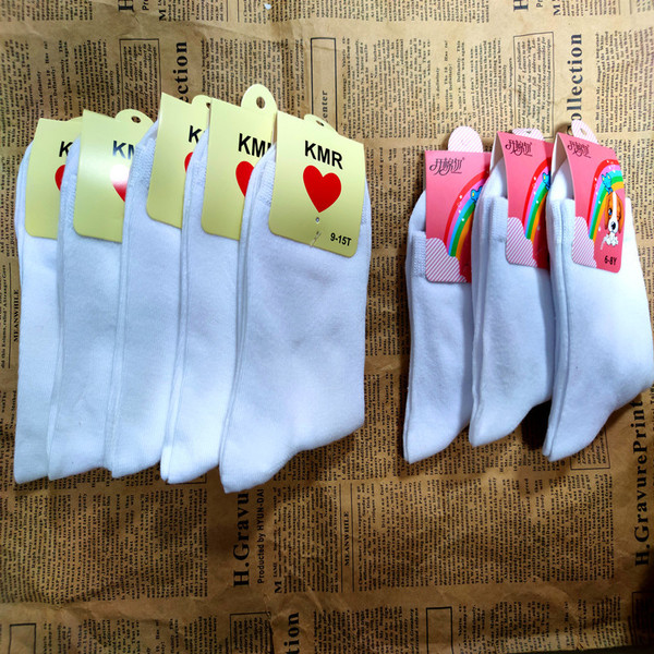 Brand children's socks Children's white sock manufacturers special…