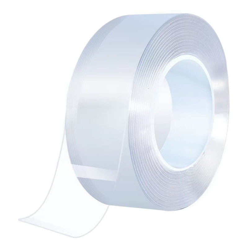 Nano cinta de una sola cara fuerte Adhesivo acrílico transparente impermeable belleza costura coche anti-colisión estufa anti-moho anti-mancha de aceite tira adhesiva