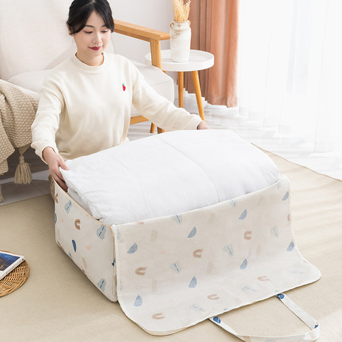 Comforter storage bag, large capacity, dustproof, moisture-proof, clothing organizer, luggage packing, moving bundle, duvet bag