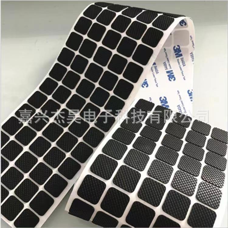 浙江供应硅胶自粘防滑垫片手机支架硅胶防滑垫电器脚垫硅胶防震垫