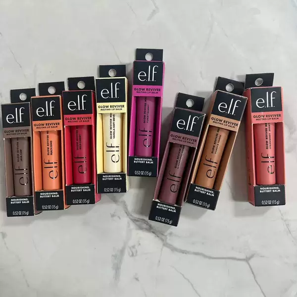 Cross-border in-stock elf Squeeze Me tinted lip balm, moisturizing and hydrating, with a fruity flavor