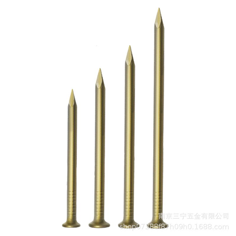 Estándar nacional de recubrimiento clavos de cemento endurecidos especiales clavos de acero clavos de pared de cemento de concreto clavos redondos clavos de hierro carpinteros