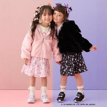 2025年冬季新款三丽鸥可爱甜美女童毛绒外套