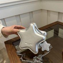 小众设计高级感包包女包2024新款小方包五角星链条包单肩包斜挎包