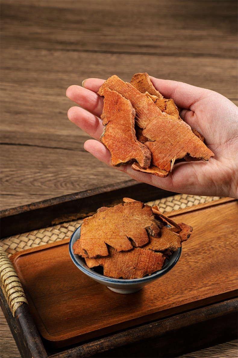 Dried Smilax Glabra Slices Tu Fu Ling 500g Clean Herbal Slices for Decoction and Soup specifications