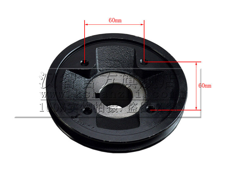 Polia de cigüeñal 9-12373-605-2 para carrete de montaje de motor Isuzu C240