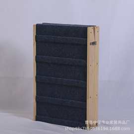 新款宠物爬梯实木三层坡道狗楼梯无障碍可折叠上下沙发梯子