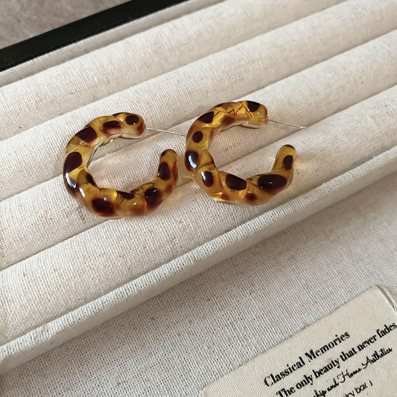 Pendientes de suministro de mercado nocturno de agujas de plata Pendientes de moda coreana en vivo Pendientes de estilo caliente Pendientes de lujo ligero Mujeres de alta gama