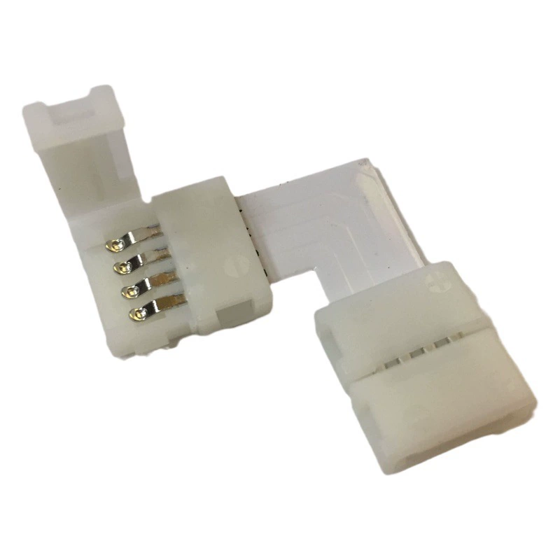 В наличии оптом 5050RGB Соединитель с пряжкой без сварки 10 мм световая полоса без сварки Соединительная пряжка 4P красочная