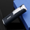 JOBON Zhongbang 587 Lighter Wind Windproof Three Rump Gun Personalized Blue Flame Inflatable Metal Cigar Lighter