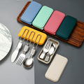 新品304不锈钢折叠餐具刀叉勺套装 户外野餐露营便携餐具可折叠勺