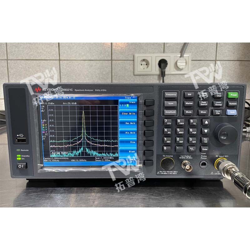 Keysight 是德科技 N9321C 基础型频谱分析仪 9 kHz 至 4 GHz