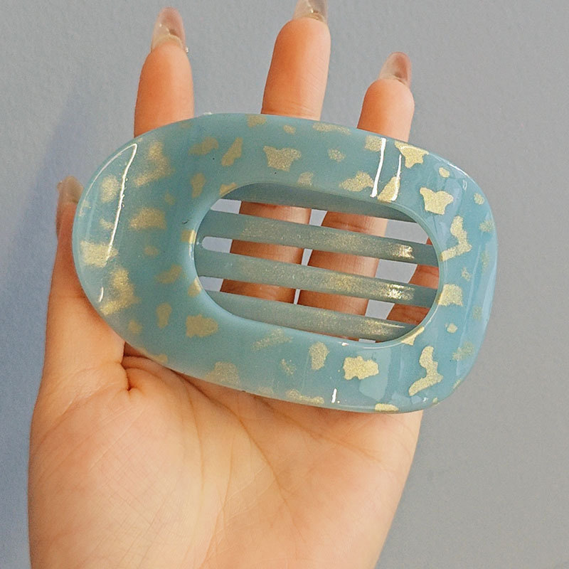 남색 거북등껍질 무늬 - 유광