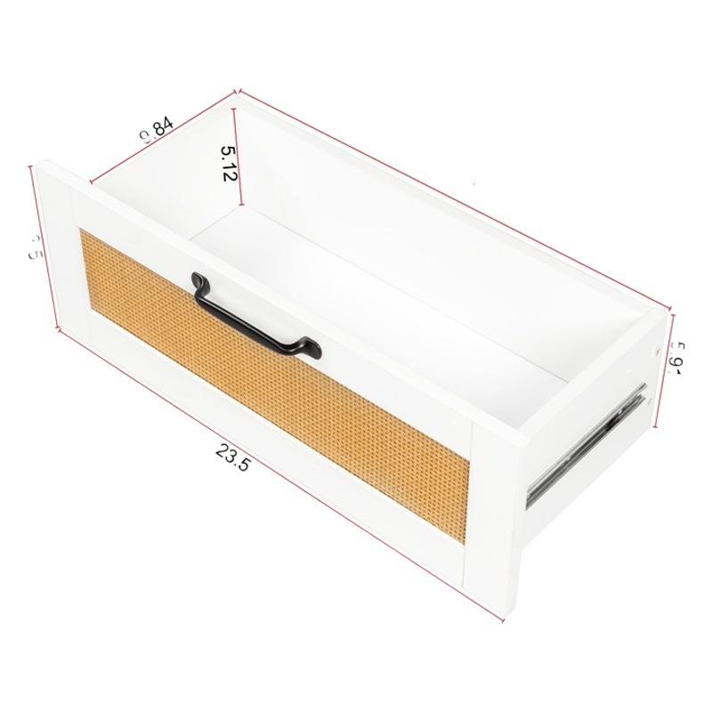 Ratán mesa de café ajustable sofá mesa de té lado simple chico simple mesa de café moderna