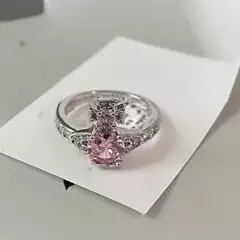 Vivienne Westwood Full Diamond Saturn Ring for Women Light Luxury High Beauty Commemorative Ring High Version Factory Direct Non-Fading Trendy