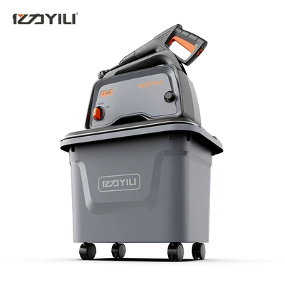 battery wireless high-level high-pressure car washing: Car washing machine