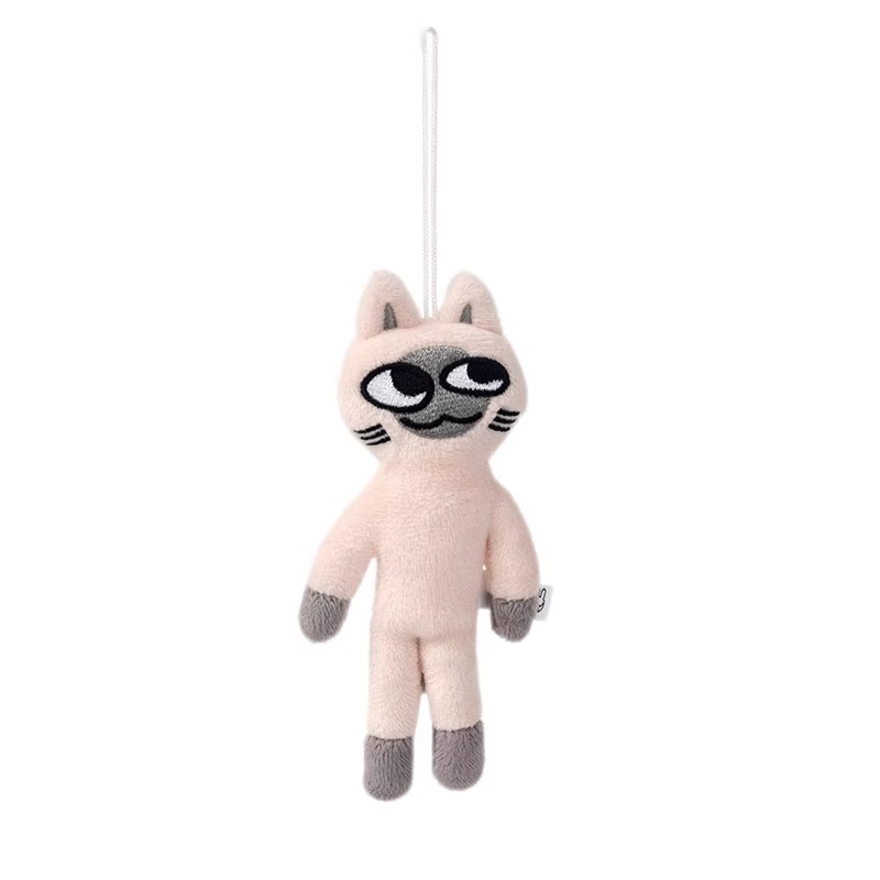 本物のサイアムリップオリジナル「ドアに押されて」ぬいぐるみペンダント、砂の彫刻、クリエイティブ人形、複数の建物のおもちゃギフト|undefined