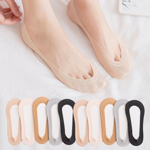 Socks Women's Summer Boat Socks Women's Summer Socks High Heels Socks Ice Silk Invisible Socks Zhuji Socks Industry Socks Women