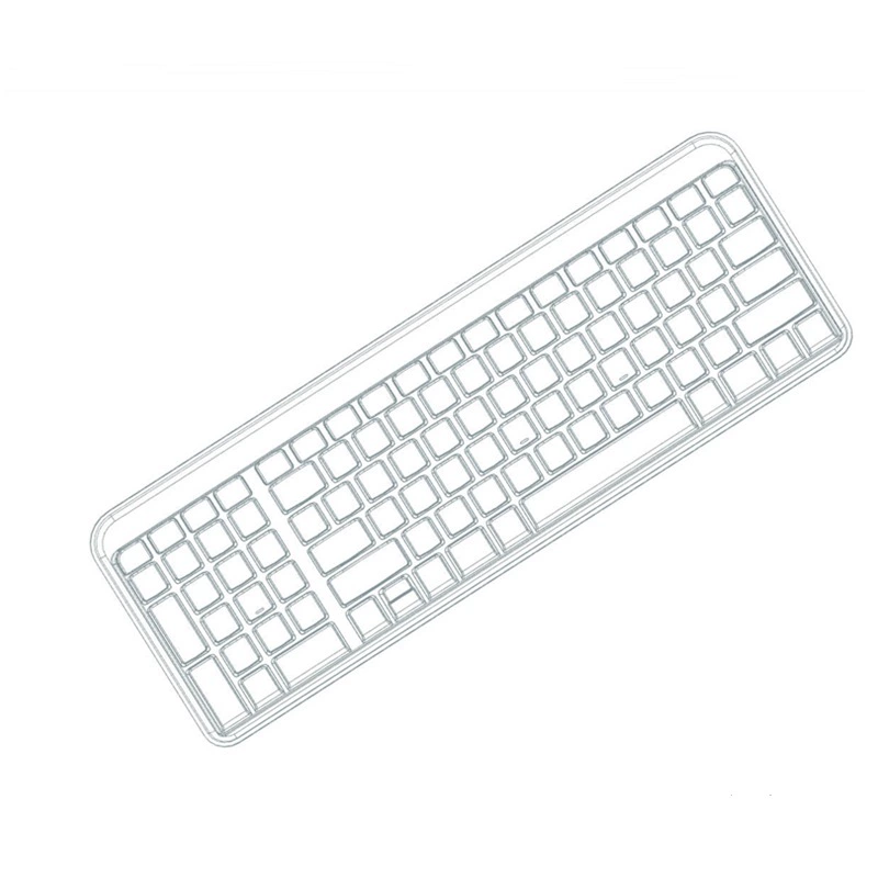 Силиконовая защитная накладка для клавиатуры, совместимая с Logitech