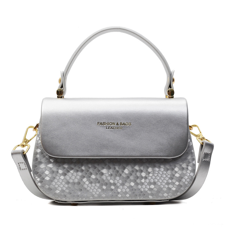 Xiaoxiangfeng Trendy Lentejuelas Bolso de silla portátil Mujer 2025 Nuevo estilo transfronterizo Bolso bandolera de alta gama de nicho