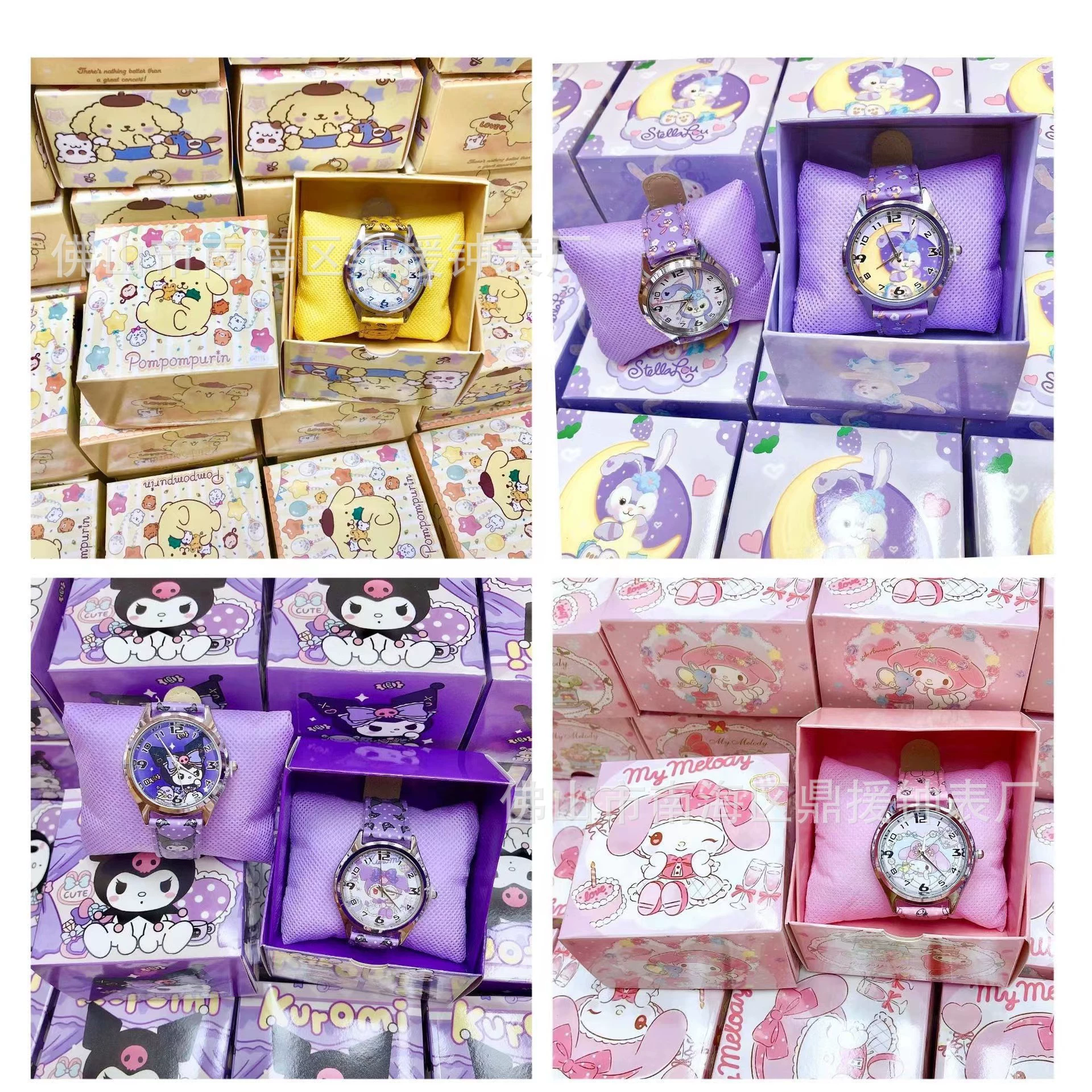 Детские часы в штучной упаковке Мультфильм школьник милый Мелотти Куроми девочка указатель детский сад подарок часы