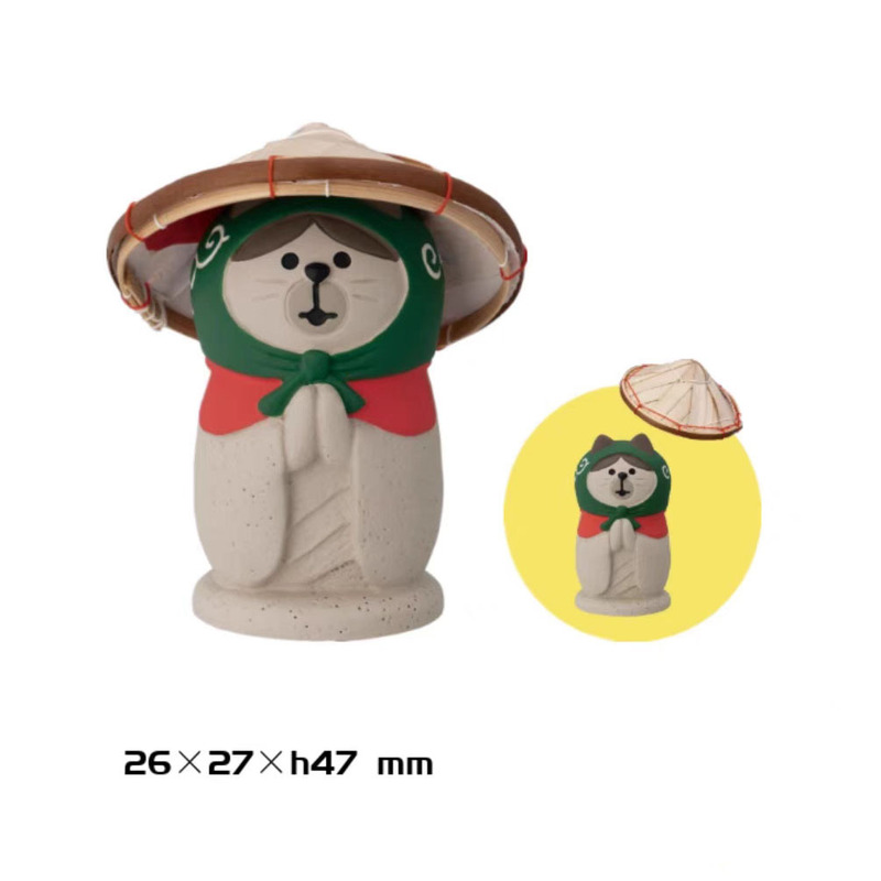 日本の猫の装飾品観光地ギフト ZAKKA ブラインドボックスフィギュア DIY シーン装飾樹脂工芸品小さな装飾品|undefined