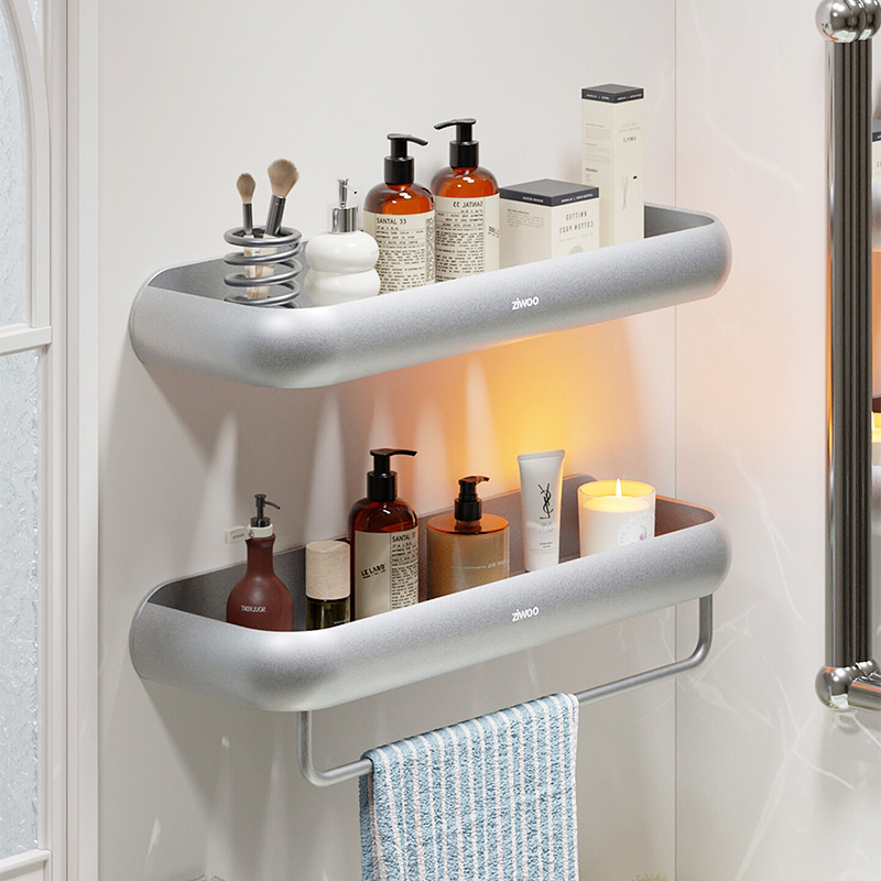 High-Quality Bathroom Storage Rack, Toilet Washbasin Corner Wall-Mounted Shelf, No-Drill Storage Rack High-Quality Bathroom Storage Rack, Toilet Washbasin Corner Wall-Mounted Shelf, No-Drill Storage Rack
