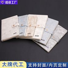 跨境a5笔记本定制图案logo商务会议记录本子加厚高颜值创意记事本