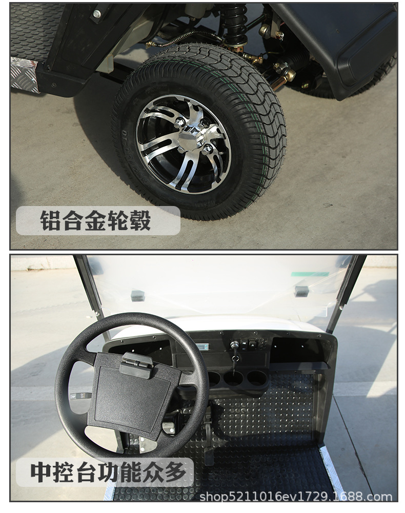 Electric Sightseeing Car, Golf Cart, Campus Tourist Patrol Car, Real Estate Viewing Car, Reception Car, Shuttle Bus
