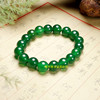 Onyx green bracelet jade natural stone, wholesale