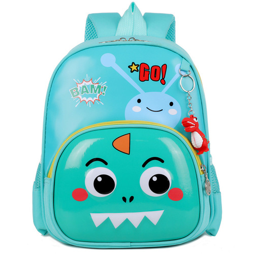 New Kindergarten Backpack Cartoon Cute Male and Female Treasure Children's Backpack 2-7 Years Old Burden Reduction Foreign Trade Eggshell Bag