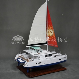 50cm Static Sailboat Model Batch Customization Sailboat Model Haiyifang Artificial Ship Model Factory