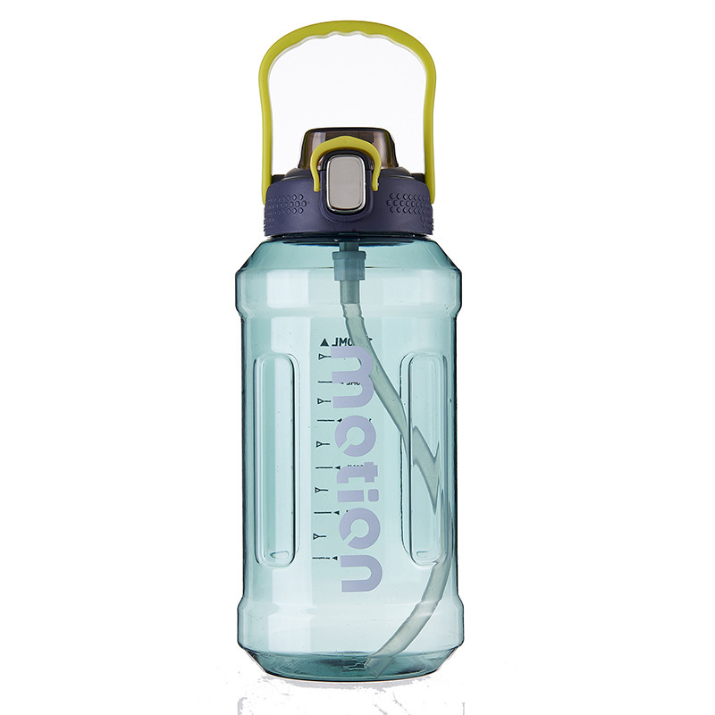 Botella de agua deportiva de verano para fitness, taza para beber de gran capacidad, contenedor de agua portátil para exteriores resistente a altas temperaturas, oferta especial.