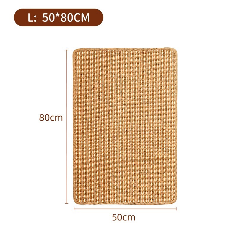 Tablero de agarre de gato de sisal Pegatina de pared vertical Alfombra de agarre de gato Pegatina de alfombra Sofá de pared Anti-captura de gato Sin astillas Pegatina de agarre de paño de agarre de gato