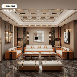 Italian Light Luxury Family Business KTV Sofa Bar Club Box Party Room Night Club Corner Card Sit Special