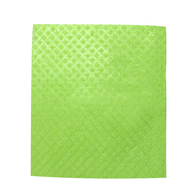 Leche de madera alemana transfronteriza, paño de algodón, color, pulpa de madera, esponja de algodón, estropajo, suministros de limpieza de cocina, paño de cocina, paño de cocina