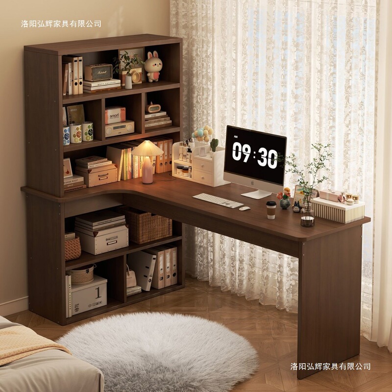 Corner Desk Bookshelf Home Table Bedroom Student Simple Writing Desk Bookcase Integrated Corner Computer Desk Office Desk Corner Desk Bookshelf Home Table Bedroom Student Simple Writing Desk Bookcase Integrated Corner Computer Desk Office Desk