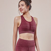 Amazon Honeycomb Bodybuilding motion Underwear Gather Beautiful back yoga Bras Autumn and winter run Shockproof vest